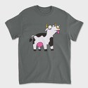Crazy Cow, Tricou Barbati (Unisex)