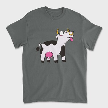 Crazy Cow, Tricou Barbati (Unisex)