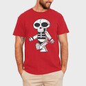Robot Skull, Tricou Barbati (Unisex)