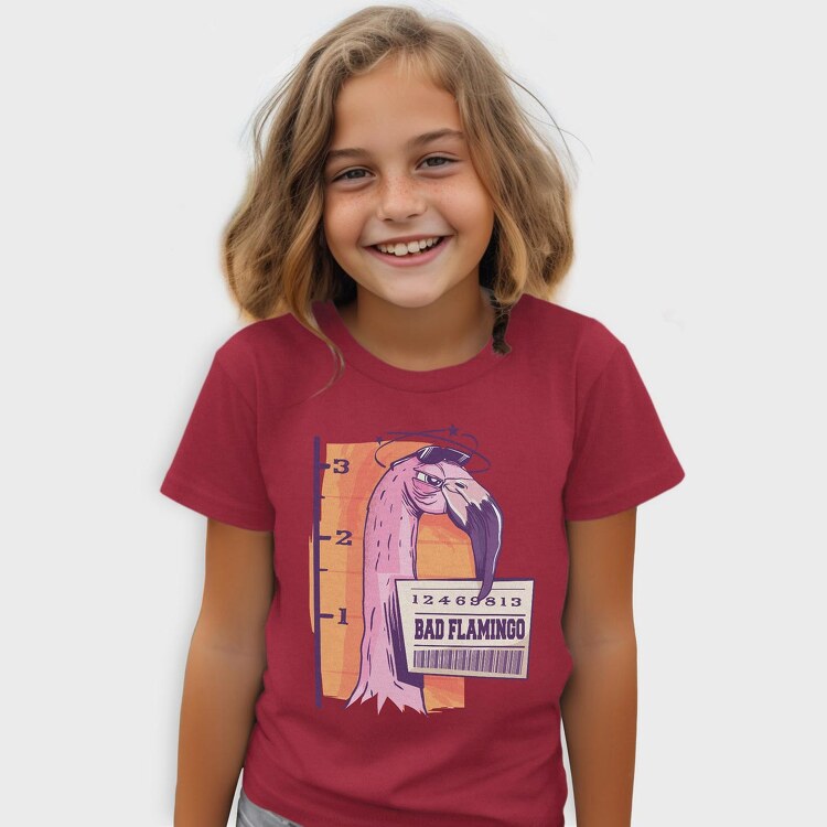 Bad Flamingo, Tricou Copii