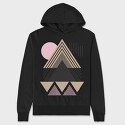 Abstract Geometric, Hanorac Oversize Barbati (Unisex)