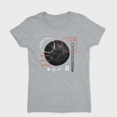 Abstract Organic, Tricou Femei