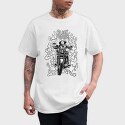 Biker Girl, Tricou Barbati (Unisex)