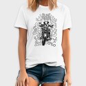 Biker Girl, Tricou Barbati (Unisex)