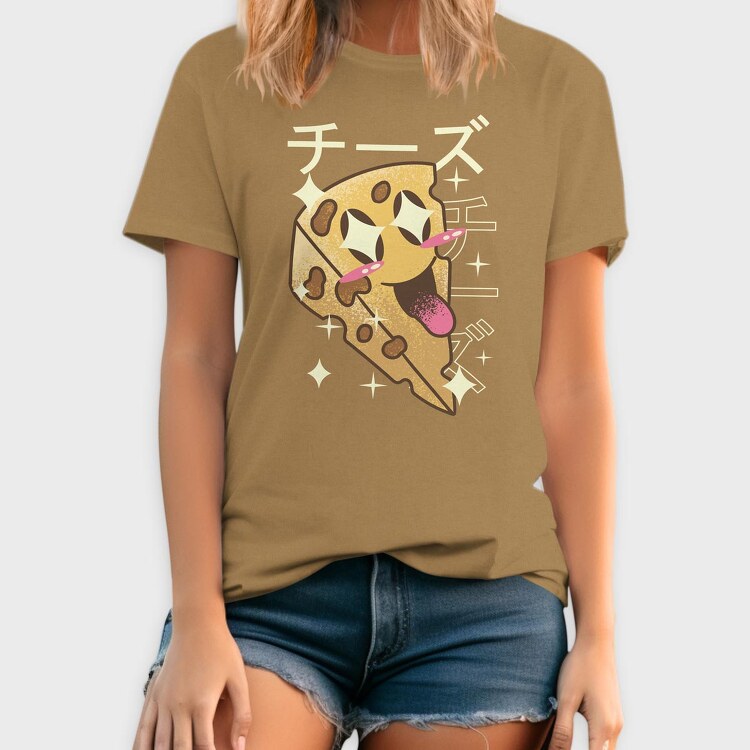 Cheese Crazy Kawaii, Tricou Barbati (Unisex)