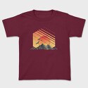 Geometric Sunset, Tricou Copii