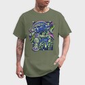 Prehispanic Warrior, Tricou Barbati (Unisex)