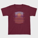 Landscape Sunset Tshirt, Tricou Copii