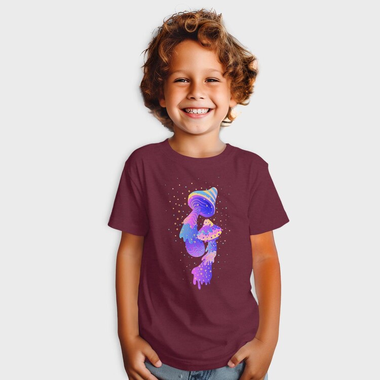 Psychedelics Mushrooms, Tricou Copii