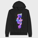 Psychedelics Mushrooms, Hanorac Oversize Barbati (Unisex)