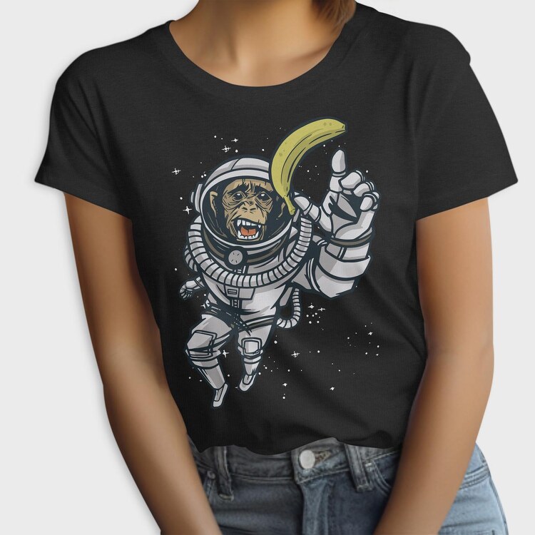 Astronaut Chimp, Tricou Femei