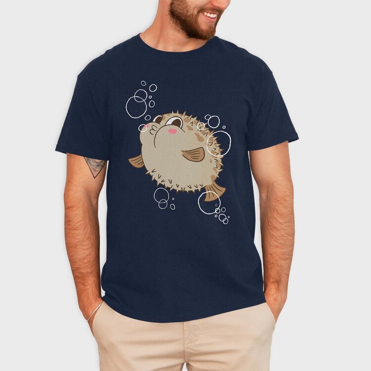 Blowfish, Tricou Barbati (Unisex)