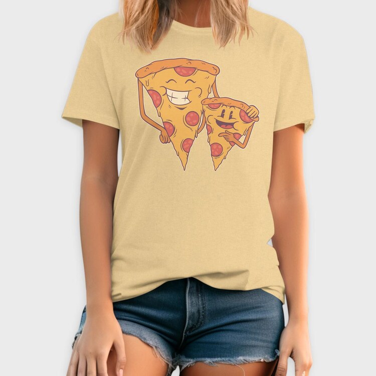Pizza Family, Tricou Barbati (Unisex)