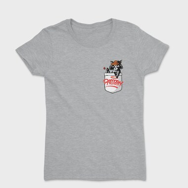 Raccoon Pocket, Tricou Femei