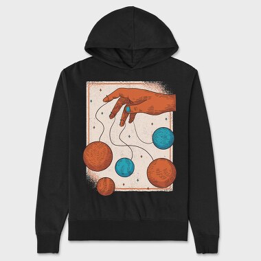 Hand Planets, Hanorac Oversize Barbati (Unisex)