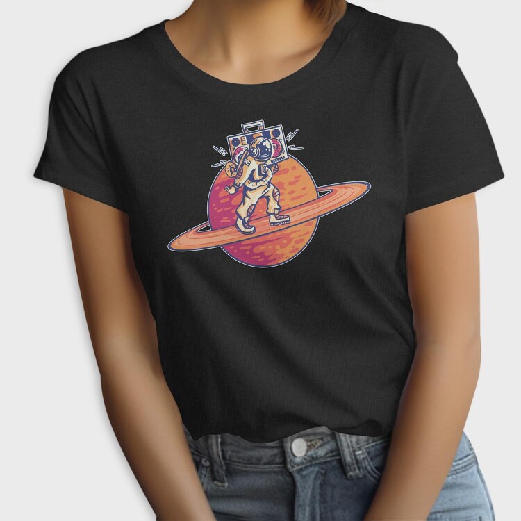 Astronaut Saturn, Tricou Femei