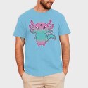 Cute Axolotl Pastel Goth, Tricou Barbati (Unisex)