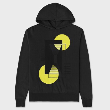 Geometric Stroke, Hanorac Oversize Barbati (Unisex)