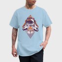 Astronaut Burger, Tricou Barbati (Unisex)
