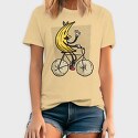 Banana Riding Bike, Tricou Barbati (Unisex)