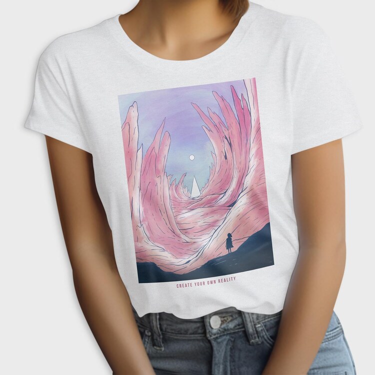 Fantasy_Landscape_02, Tricou Femei