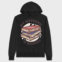 Bookpile Weekend, Hanorac Oversize Barbati (Unisex)